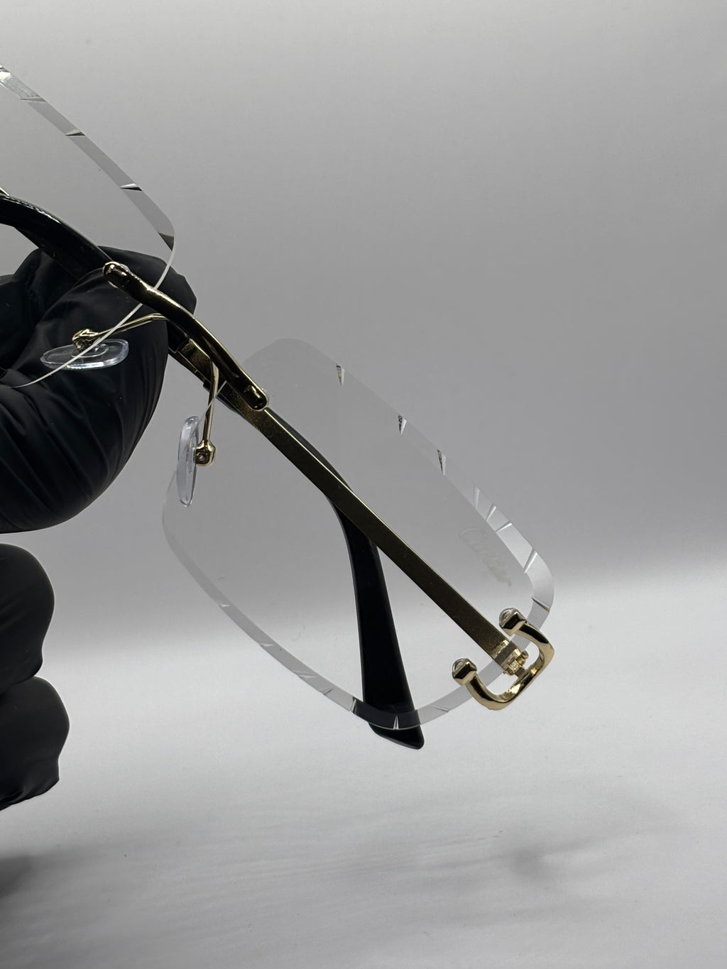 Lunette Cartier transparent