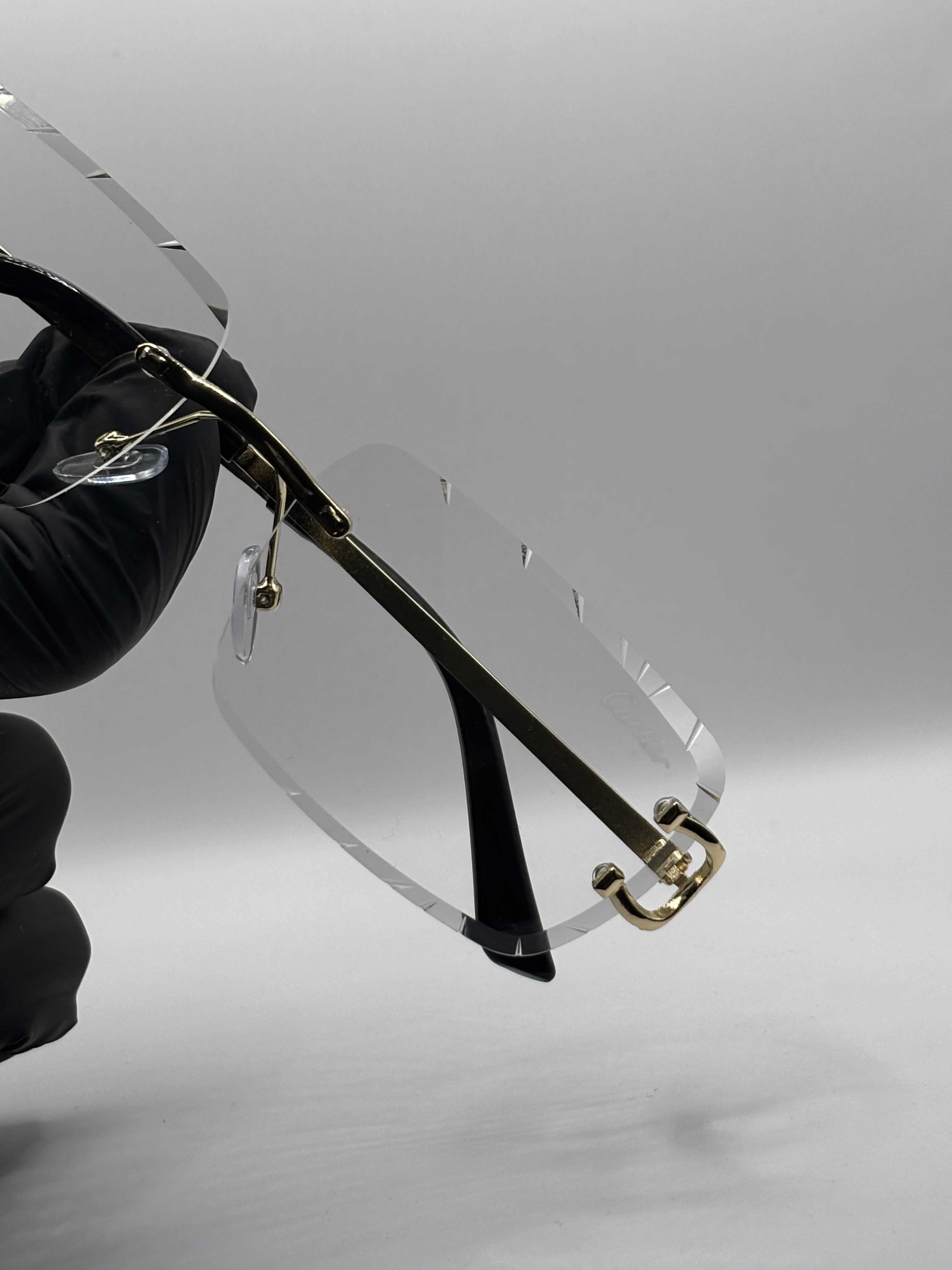 Lunette Cartier transparent