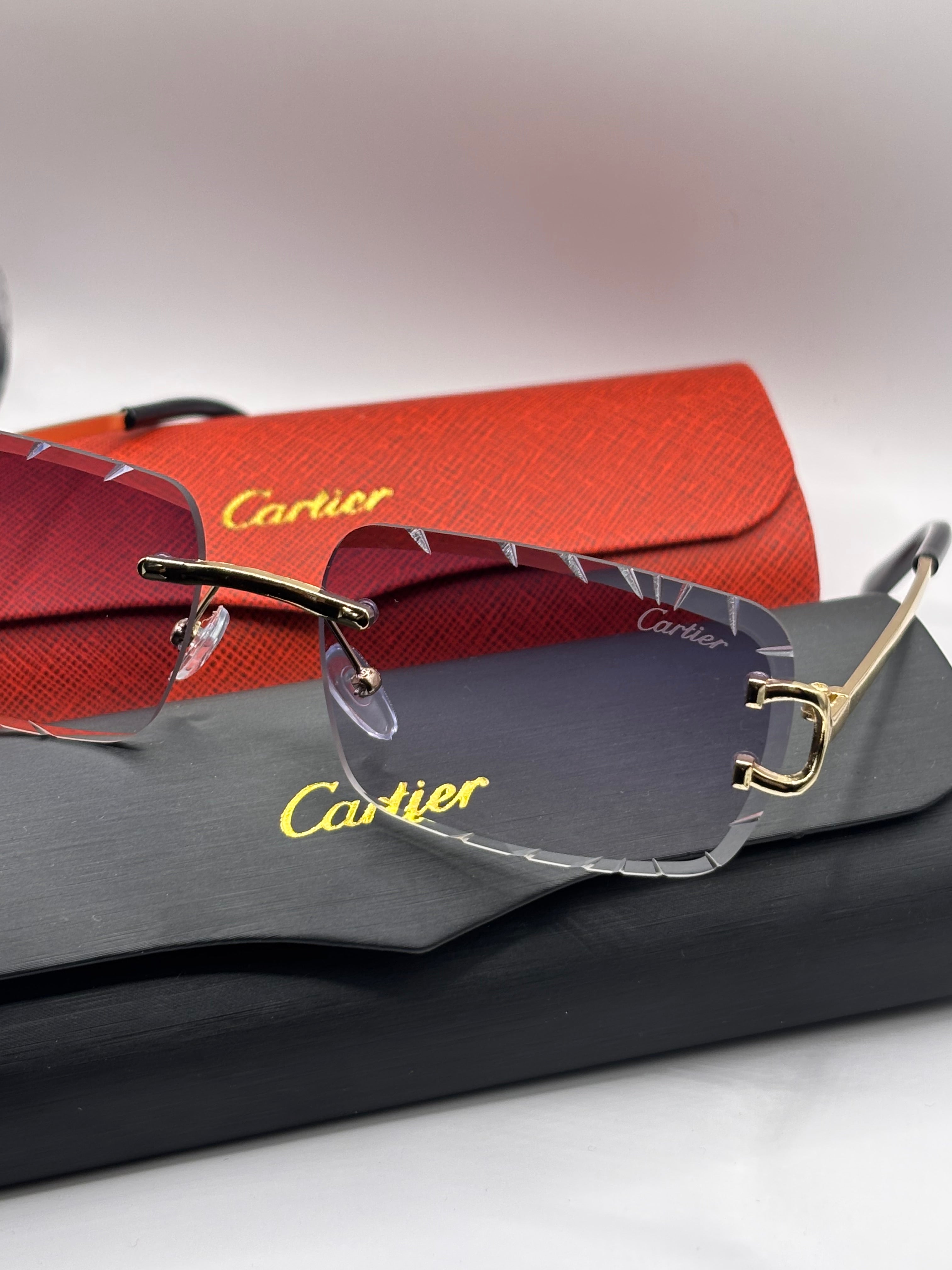 Cartier bleu dégrader